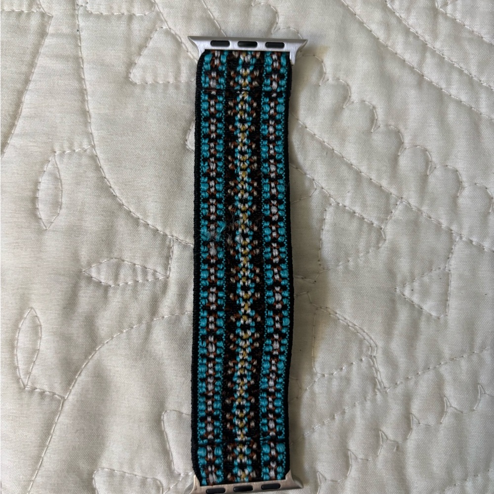 Woven Patterned Watch Band